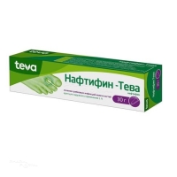 НАФТИФИН-ТЕВА 1% x 30г N1 крем д/наружн прим ВЕРТЕКС