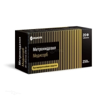 МЕТРОНИДАЗОЛ МЕДИСОРБ 250мг N20 табл МЕДИСОРБ