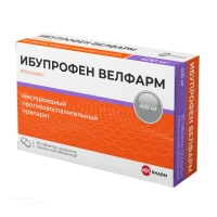 ИБУПРОФЕН ВЕЛФАРМ 400мг N30 табл п.п.о. ВЕЛФАРМ