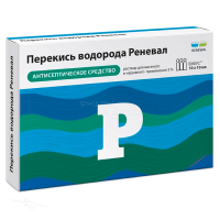ПЕРЕКИСЬ ВОДОРОДА РЕНЕВАЛ 3% x 10мл N10 р-р д/местн и наружн прим ПФК ОБНОВЛЕНИЕ