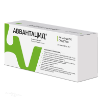 АВВАНТАЦИД 2.08г x 16г N20 гель д/приема внутрь АВВА РУС