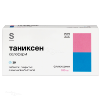 ТАНИКСЕН СОЛОФАРМ 100мг N30 табл п.п.о. ГРОТЕКС