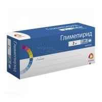 ГЛИМЕПИРИД 2мг N30 табл РАФАРМА