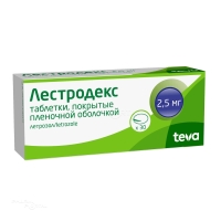 ЛЕСТРОДЕКС 2.5мг N30 табл п.п.о. СИНДАН-ФАРМА
