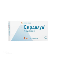 СИРДАЛУД 4мг N30 табл НОВАРТИС НЕВА