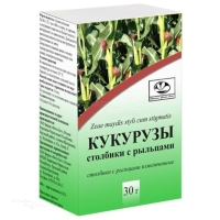 КУКУРУЗЫ СТОЛБИКИ С РЫЛЬЦАМИ 30г N1 столбики с рыльц измельч ФИТО-БОТ