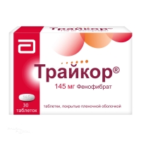 ТРАЙКОР 145мг N30 табл п.п.о. ВЕРОФАРМ