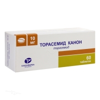 ТОРАСЕМИД КАНОН 10мг N60 табл КАНОНФАРМА ПРОДАКШН