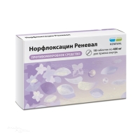 НОРФЛОКСАЦИН РЕНЕВАЛ 400мг N10 табл п.п.о. ПФК ОБНОВЛЕНИЕ