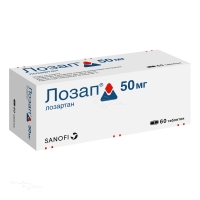 ЛОЗАП 50мг N60 табл п.п.о. САНЕКА ФАРМАСЬЮТИКАЛС