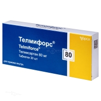 ТЕЛМИФОРС 80мг N30 табл ИПКА ЛАБОРАТОРИС