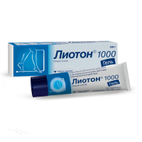 ЛИОТОН 1000 1000МЕ/г x 100г N1 гель д/наружн прим А.МЕНАРИНИ МЭНУФЕКЧУРИНГ ЛОГИСТИКС ЭНД СЕРВИСЕС