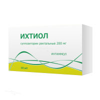 ИХТИОЛ 200мг N10 супп рект ТУЛЬСКАЯ ФАРМФАБРИКА (ООО)