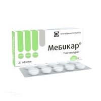 МЕБИКАР 500мг N20 табл ТАТХИМФАРМПРЕПАРАТЫ