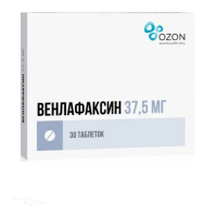 ВЕНЛАФАКСИН 37.5мг N30 табл ОЗОН