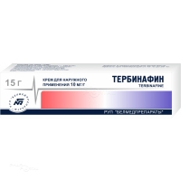 ТЕРБИНАФИН 1% x 15г N1 крем д/наружн прим БЕЛМЕДПРЕПАРАТЫ