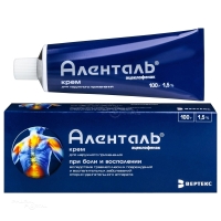 АЛЕНТАЛЬ 1.5% x 100г N1 крем д/наружн прим ВЕРТЕКС