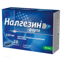 НАЛГЕЗИН ФОРТЕ 550мг N20 табл п.п.о. ЮНИЧЕМ ЛАБОРАТОРИЕС