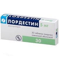 ЛОРДЕСТИН 5мг N30 табл п.п.о. ГЕДЕОН РИХТЕР-РУС
