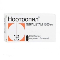 НООТРОПИЛ 1.2г N20 табл п.п.о. ЮЦБ ФАРМА