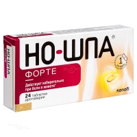 НО-ШПА ФОРТЕ 80мг N24 табл ОПЕЛЛА ХЕЛСКЕА ХАНГАРИ