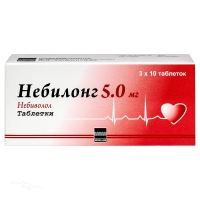 НЕБИЛОНГ 5мг N30 табл МИКРО ЛАБС