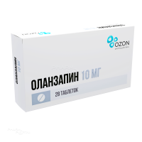 ОЛАНЗАПИН 10мг N28 табл п.п.о. ОЗОН