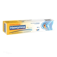 НИМУЛИД 1% x 30г N1 гель д/наружн прим ПАНАЦЕА БИОТЕК