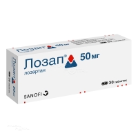 ЛОЗАП 50мг N30 табл п.п.о. САНЕКА ФАРМАСЬЮТИКАЛС