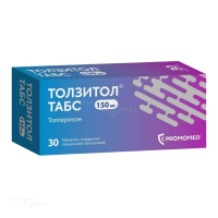 ТОЛЗИТОЛ ТАБС 150мг N30 табл п.п.о. БИОХИМИК
