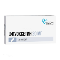 ФЛУОКСЕТИН 20мг N20 капс ОЗОН ФАРМ