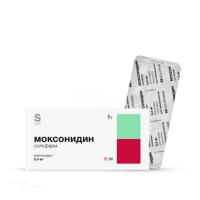 МОКСОНИДИН СОЛОФАРМ 400мкг N30 табл п.п.о. ГРОТЕКС