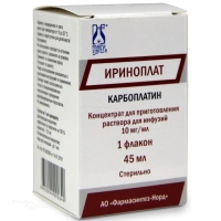 ИРИНОПЛАТ 10мг/мл x 45мл N1 конц д/пригот р-ра д/инфуз ФАРМАСИНТЕЗ-НОРД
