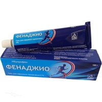 ФЕНАДЖИО 5% x 100г N1 гель д/наружн прим АДЖИО ФАРМАСЬЮТИКАЛС