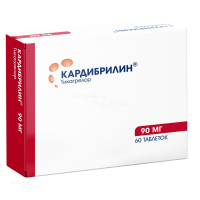 КАРДИБРИЛИН 90мг N60 табл п.п.о. ОЗОН