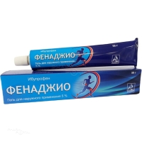 ФЕНАДЖИО 5% x 50г N1 гель д/наружн прим АДЖИО ФАРМАСЬЮТИКАЛС