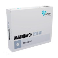 АМИОДАРОН 200мг N60 табл ОЗОН ФАРМ