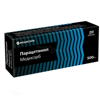ПАРАЦЕТАМОЛ МЕДИСОРБ 500мг N20 табл МЕДИСОРБ