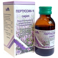 ПЕРТУССИН-Ч 1г/100г+12г/100г x 100г N1 сироп ВИФИТЕХ