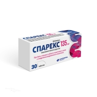СПАРЕКС 135мг N30 табл п.п.о. КАНОНФАРМА ПРОДАКШН