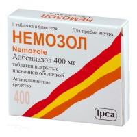 НЕМОЗОЛ 400мг N1 табл п.п.о. ИПКА ЛАБОРАТОРИС