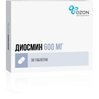 ДИОСМИН 600мг N30 табл п.п.о. ОЗОН