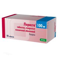 ЛОРИСТА 100мг N90 табл п.п.о. КРКА-РУС