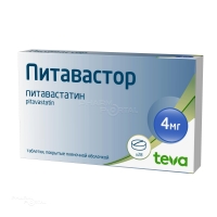 ПИТАВАСТОР 4мг N28 табл п.п.о. УОАХАН ИН ФАРМ