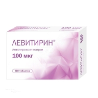 ЛЕВИТИРИН 100мкг N100 табл ФАРМАСИНТЕЗ-ТЮМЕНЬ