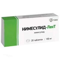 НИМЕСУЛИД-ЛЕКТ 100мг N20 табл ТЮМЕНСКИЙ ХФЗ