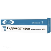 ГИДРОКОРТИЗОН 0.5% x 3г N1 мазь глазн ЕЛФА ФАРМ ПОЛСКА