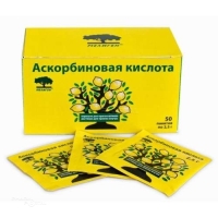 АСКОРБИНОВАЯ КИСЛОТА 2.5г x 2.5г N50 пор д/пригот р-ра д/приема внутрь МЕЛИГЕН