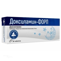 ДОКСИЛАМИН-ФОРП 15мг N30 табл п.п.о. ФАРМПРОЕКТ