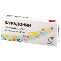 ФУРАДОНИН 100мг N20 табл ОЛАЙНФАРМ